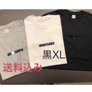 アンディフィーテッド(UNDEFEATED)の黒XL 送料込み 定価以下 undefeated ホログラムロゴT 半袖(Tシャツ/カットソー(半袖/袖なし))