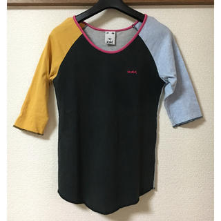 エックスガール(X-girl)の【値下げ】X-girl Tシャツ(7分) レディース(Tシャツ(長袖/七分))