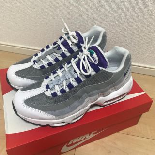 ナイキ(NIKE)の新品 NIKE AIRMAX 95 エアマックス 95 パープル グレープグラデ(スニーカー)