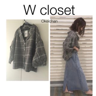 ダブルクローゼット(w closet)のmeiさん専用☆2点おまとめ(シャツ/ブラウス(長袖/七分))