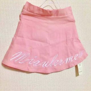 ミオレミュー(Miauler Mew)の値下げ！新品 ミオレミュー スカート(ミニスカート)