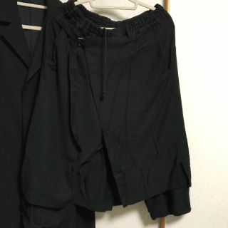 ヨウジヤマモト(Yohji Yamamoto)のヨウジヤマモト groundY ラップパンツ(サルエルパンツ)