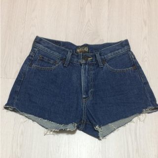 マウジー(moussy)の 値下げ moussy デニム ショートデニム(ショートパンツ)