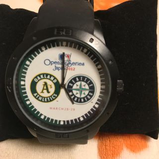 2012年 メジャーリーグ開幕戦 記念腕時計 イチロー出場(記念品/関連グッズ)