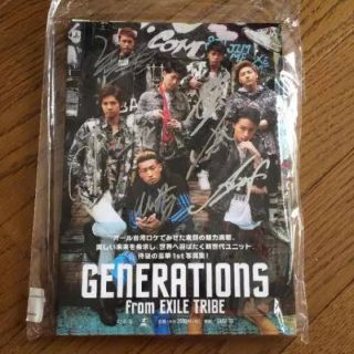 ジェネレーションズ(GENERATIONS)のGENERATIONSのサイン入り写真集(その他)