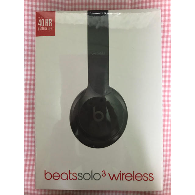 格安人気 by Beats Dr wireless solo3 【新品・未開封】beats - Dre ヘッドフォン/イヤフォン