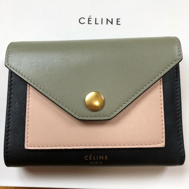 celine(セリーヌ)のセリーヌ ミニ財布 三つ折り レディースのファッション小物(財布)の商品写真