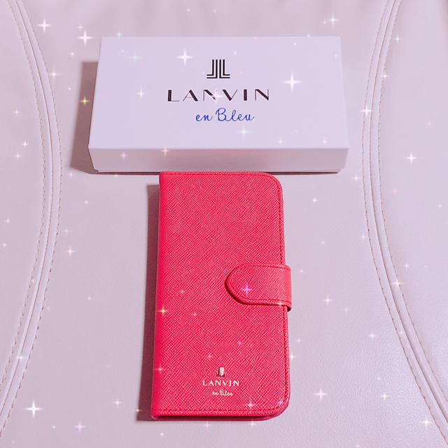 LANVIN en Bleu(ランバンオンブルー)のランバンオンブルーiphoneケース スマホ/家電/カメラのスマホアクセサリー(iPhoneケース)の商品写真