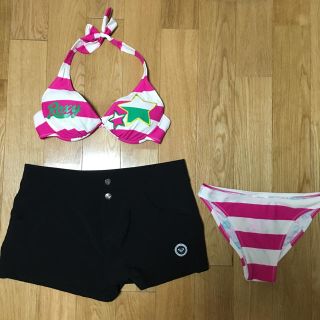 ロキシー(Roxy)の♥ ROXY の ビビットカラーボーダービキニ ♥(水着)