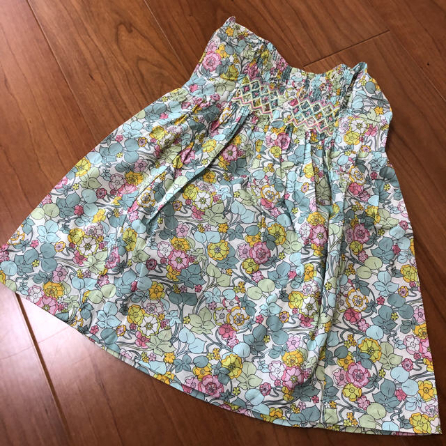 ⭐︎ボンポワン 2018SS リバティ ワンピース&オーバーパンツ