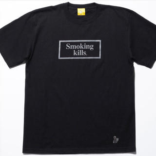ヴァンキッシュ(VANQUISH)のfr2 smoking kills black sense Tシャツ M 黒(Tシャツ/カットソー(半袖/袖なし))