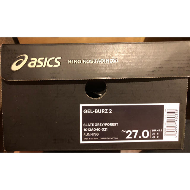asics(アシックス)のASICS×KIKO KOSTADINOV GEL-BURZ 2 27.0cm メンズの靴/シューズ(スニーカー)の商品写真
