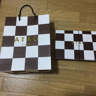 アタオ(ATAO)のATAO 長財布の箱と袋(ショップ袋)