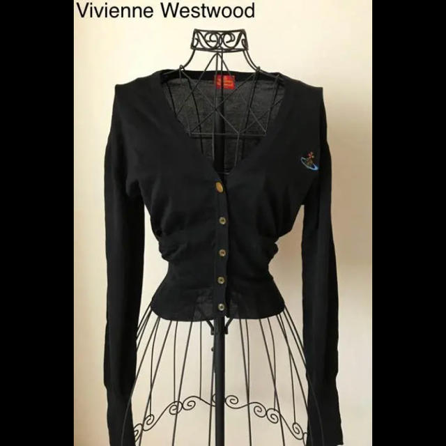 Vivienne Westwood(ヴィヴィアンウエストウッド)の【専用】【美品】Vivienne Westwood 初期 コットンカーディガン レディースのトップス(カーディガン)の商品写真