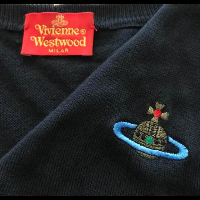 Vivienne Westwood(ヴィヴィアンウエストウッド)の【専用】【美品】Vivienne Westwood 初期 コットンカーディガン レディースのトップス(カーディガン)の商品写真