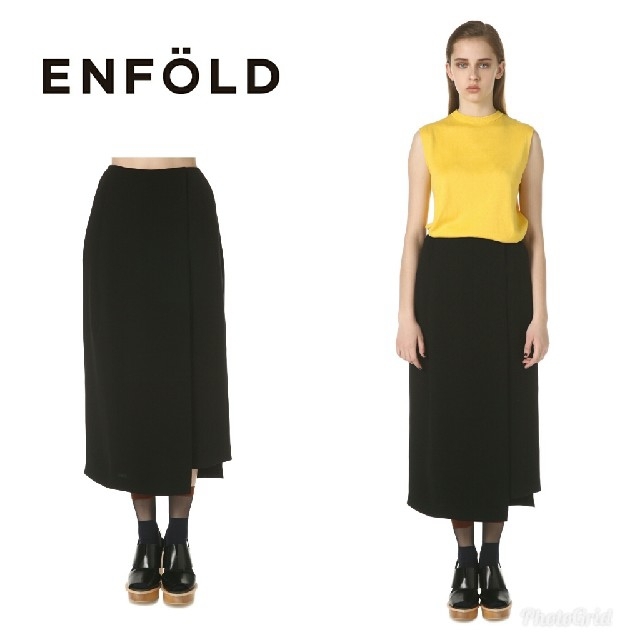 ENFOLD(エンフォルド)の綺麗め★ エンフォルド スカートパンツ レディースのパンツ(キュロット)の商品写真