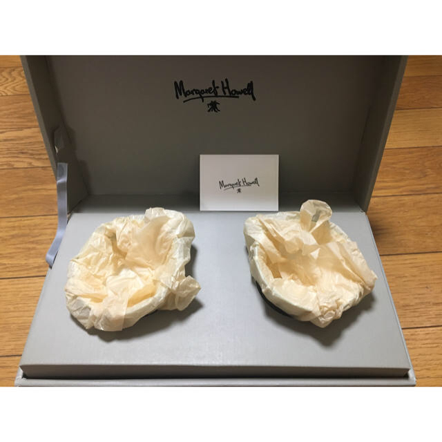 MARGARET HOWELL(マーガレットハウエル)のラクマ限定☆新品 箱付き☆マーガレットハウエル ティーカップ&ソーサー 箱付き インテリア/住まい/日用品のキッチン/食器(食器)の商品写真