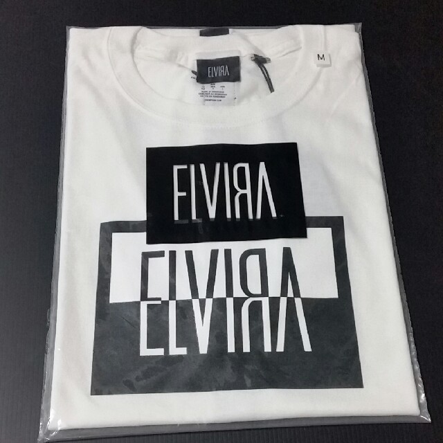 ELVIA(エルヴィア)のMサイズ　エルビラ　REVERSAL BOX T-SHIRT -WHITE メンズのトップス(Tシャツ/カットソー(半袖/袖なし))の商品写真