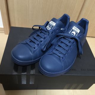 ラフシモンズ(RAF SIMONS)のラフシモンズ スタンスミス ネイビー 25.5cm(スニーカー)