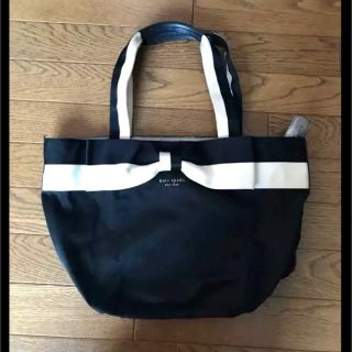 ケイトスペードニューヨーク(kate spade new york)の再再値下げ！ケイトスペード♠︎リボントート大¥4万☆トッカランバンオンブルー(トートバッグ)