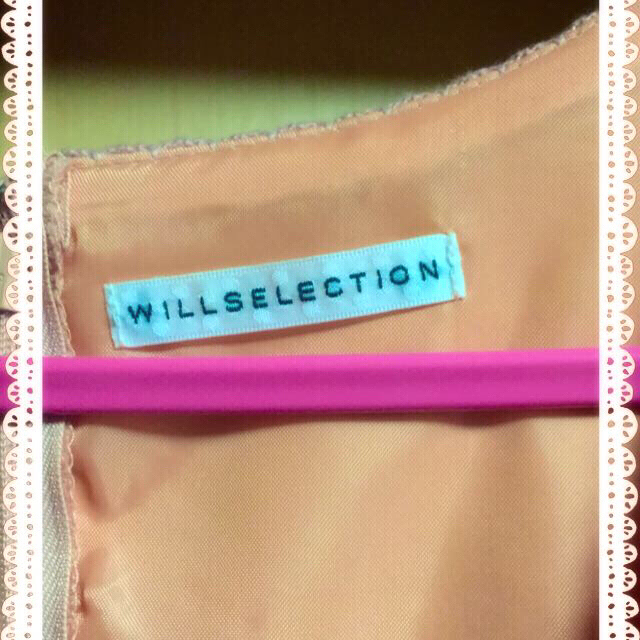 WILLSELECTION(ウィルセレクション)の神戸蘭子ちゃんコラボワンピース レディースのワンピース(ひざ丈ワンピース)の商品写真