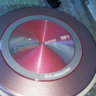 パナソニック(Panasonic)のPanasonic　CDプレーヤー　美品！(ポータブルプレーヤー)