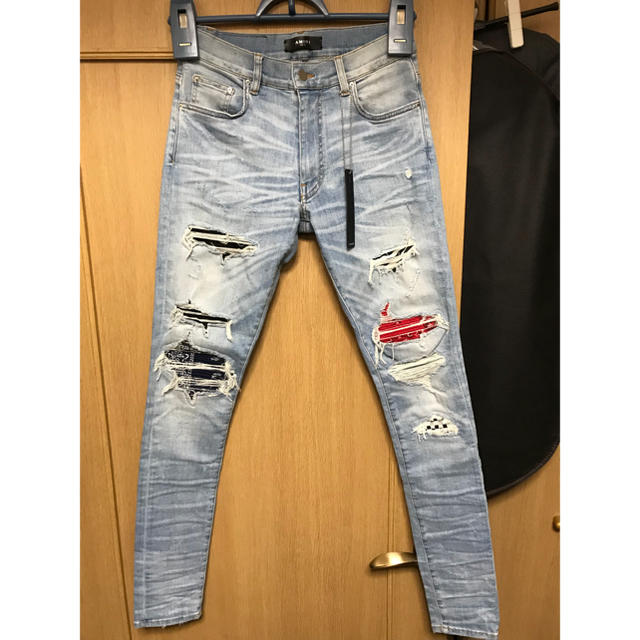 Saint Laurent(サンローラン)の17ss AMIRI ART PATCH JEAN 【最終値下げ】 メンズのパンツ(デニム/ジーンズ)の商品写真