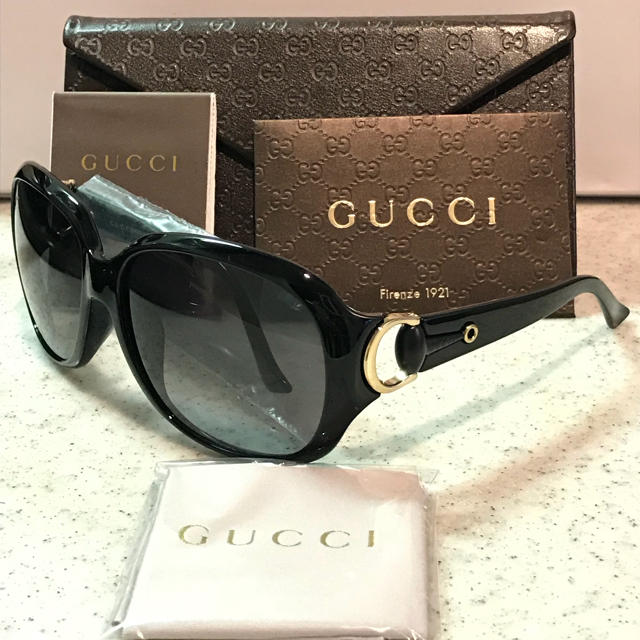 新品未使用 GUCCI サングラス 黒 - recantolarfeliz.com.br