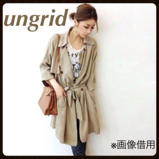 アングリッド(Ungrid)のungrid ルーズトレンチコート(トレンチコート)