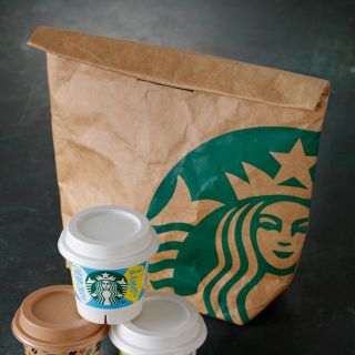 スターバックスコーヒー(Starbucks Coffee)の完売スタバプリンバッグ (日用品/生活雑貨)