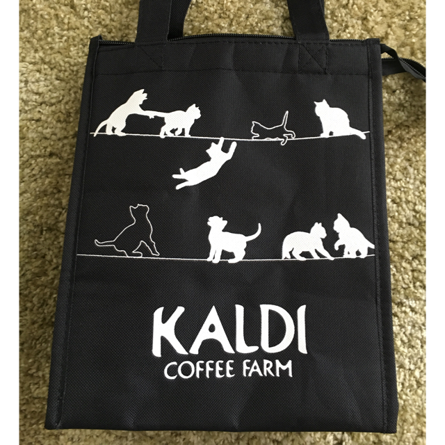 KALDI(カルディ)のKALDI保冷ネコバック レディースのバッグ(エコバッグ)の商品写真