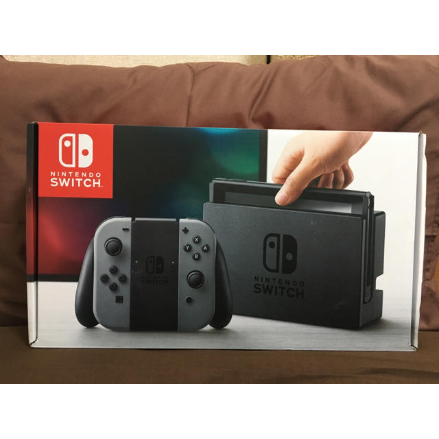 Nintendo Switch - 【新品未使用】ニンテンドースイッチ グレーの+