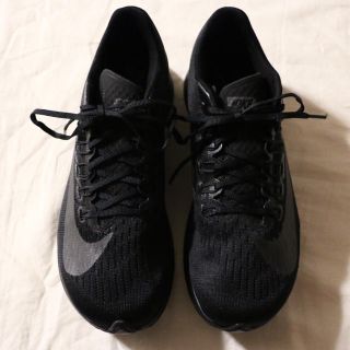 ナイキ(NIKE)の新品 NIKE ズームフライ  トリプルブラック 27.5(シューズ)