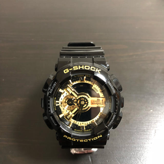 G-SHOCK(ジーショック)のG-SHOCK (ブラック×ゴールド) ワケあり品 メンズの時計(腕時計(デジタル))の商品写真