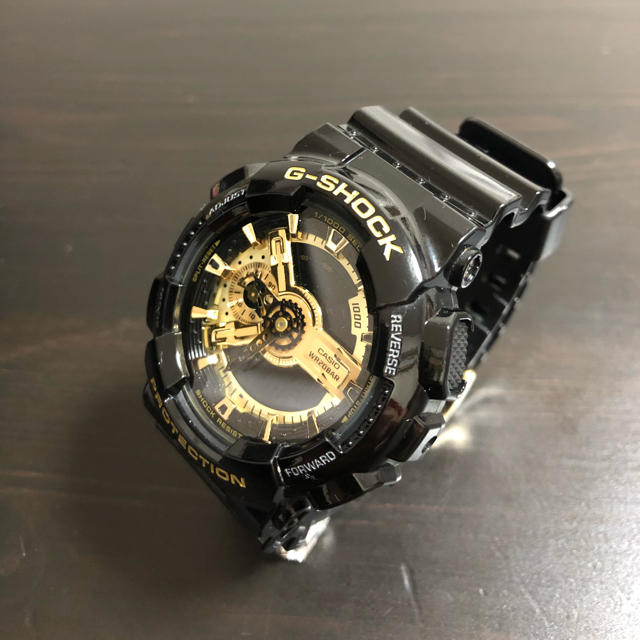 G-SHOCK(ジーショック)のG-SHOCK (ブラック×ゴールド) ワケあり品 メンズの時計(腕時計(デジタル))の商品写真