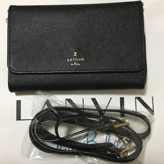 LANVIN en Bleu(ランバンオンブルー)の2WAYショルダーウォレット LANVIN en Bleu レディースのバッグ(ショルダーバッグ)の商品写真