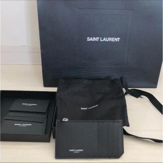 SAINT LAURENT サンローラン5フラグメントジップポーチ