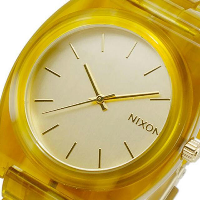 ニクソン NIXON べっ甲 シャンパンゴールド 腕時計 1