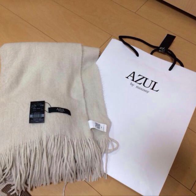 AZUL by moussy(アズールバイマウジー)のマフラー レディースのファッション小物(マフラー/ショール)の商品写真