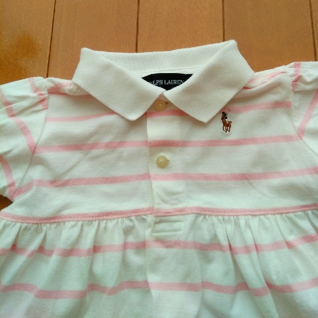 POLO RALPH LAUREN(ポロラルフローレン)のポロラルフローレン　ワンピース　80cm キッズ/ベビー/マタニティのベビー服(~85cm)(ワンピース)の商品写真