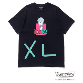 エクストララージ(XLARGE)の【XLサイズ】XLARGE × ドラゴンボールZ ブルマ 黒(Tシャツ/カットソー(半袖/袖なし))