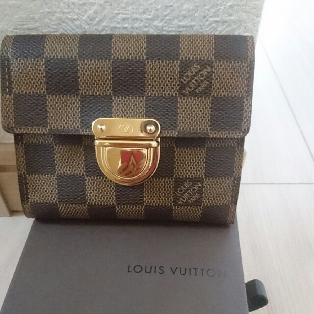 上等な LOUIS VUITTON - ほぼ新品ヴィトンダミエポルトフォイユジョイ