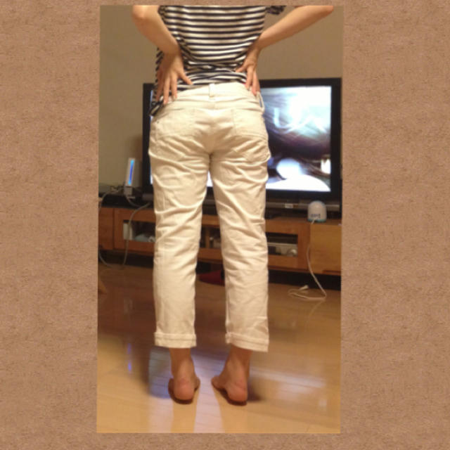 UNIQLO(ユニクロ)のUNIQLO♡白パン レディースのパンツ(カジュアルパンツ)の商品写真