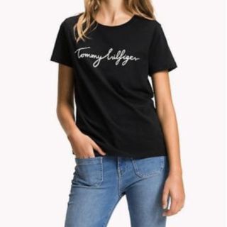 トミーヒルフィガー(TOMMY HILFIGER)のあやぽん様専用💗*TOMMYHILFIGER.Tシャツ / BLACK*(Tシャツ(半袖/袖なし))