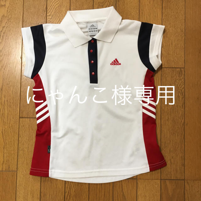 adidas(アディダス)のアディダス レディーステニスウエア  Mサイズ スポーツ/アウトドアのテニス(ウェア)の商品写真