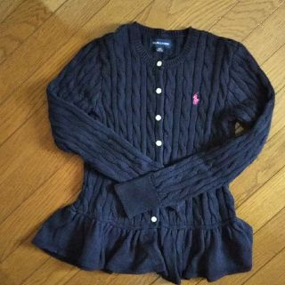 ポロラルフローレン(POLO RALPH LAUREN)のRALPH LAUREN  girls140㎝カーディガン(カーディガン)