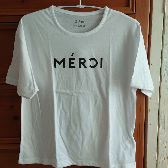 Techichi(テチチ)のテチチテラッセ白Tシャツ新品 レディースのトップス(Tシャツ(半袖/袖なし))の商品写真
