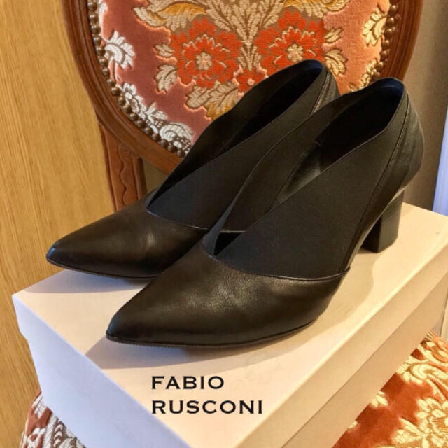 FABIO RUSCONI パンプス黒 37