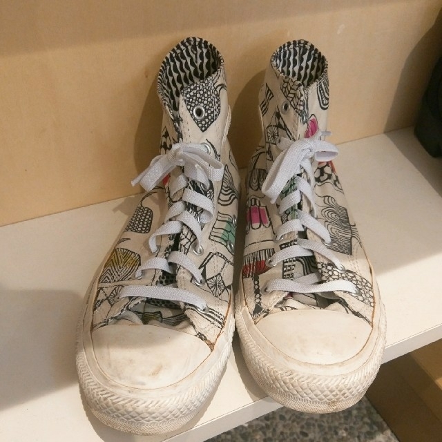 marimekko(マリメッコ)のmarimekko×CONVERSE　ハイカットスニーカー レディースの靴/シューズ(スニーカー)の商品写真