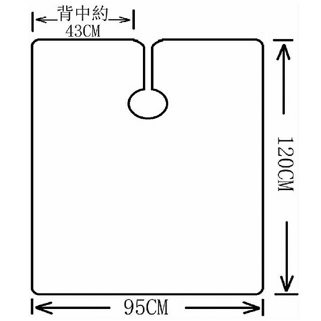 子供用 ヘアカット ケープ マント キッズ/ベビー/マタニティの洗浄/衛生用品(散髪バサミ)の商品写真